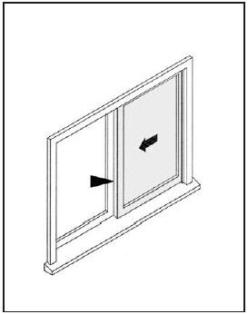 Horizontal Slider Window Glass